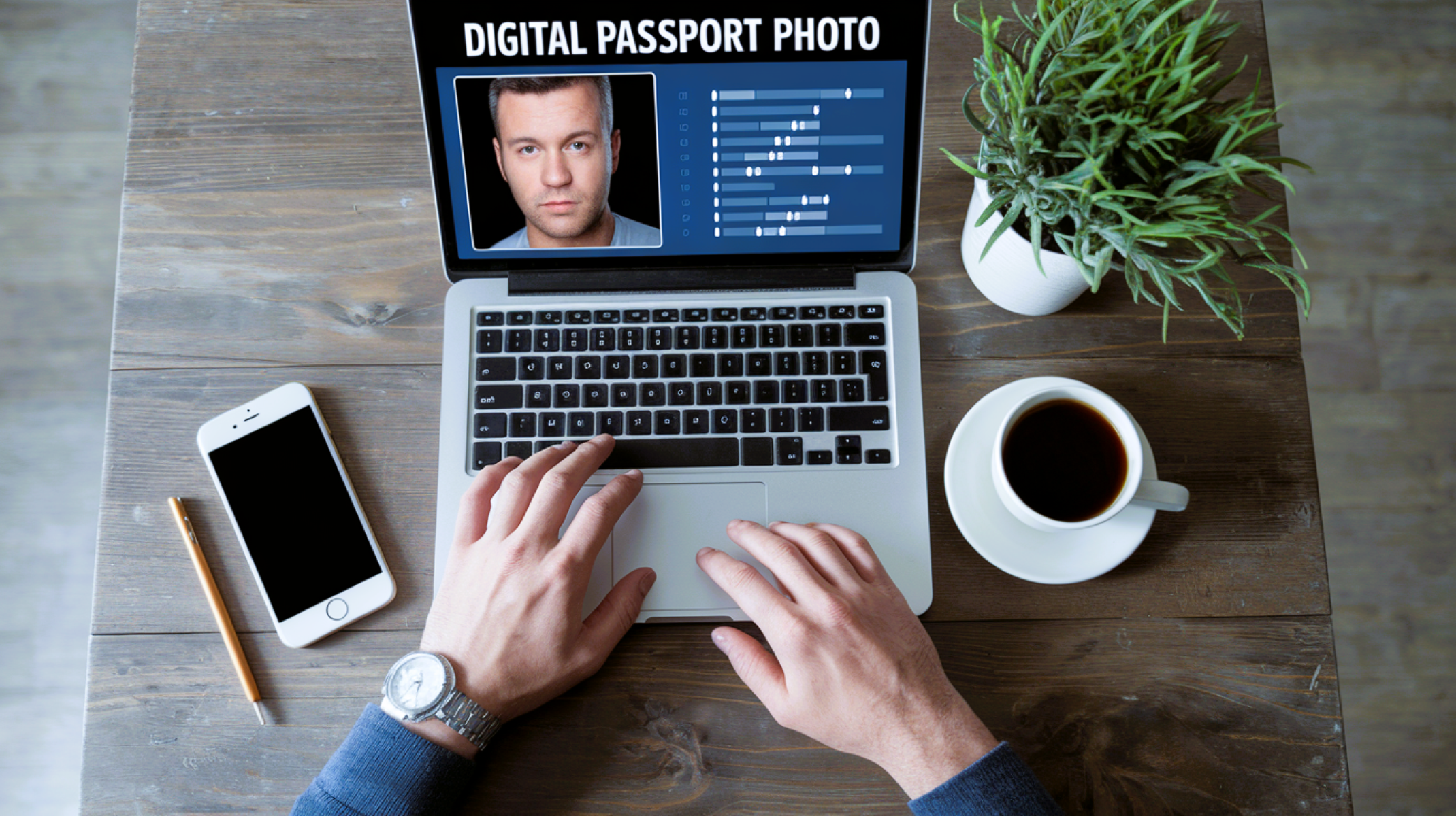 digital passport photo
